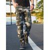 Pantalon Cargo Camouflage avec Multi-Poches - VERT D'ARMEE Camouflage 32