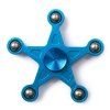 Star Shape Metal Balls Fidget Spinner - Bleu azur 