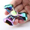 Fidget Toy Tri-Spinner Zinc Alloy Finger Gyro - coloré 7*7*1.3CM