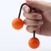 Chuck Chid Fidget Ball Toy Glow in Dark Spinner - Orange 