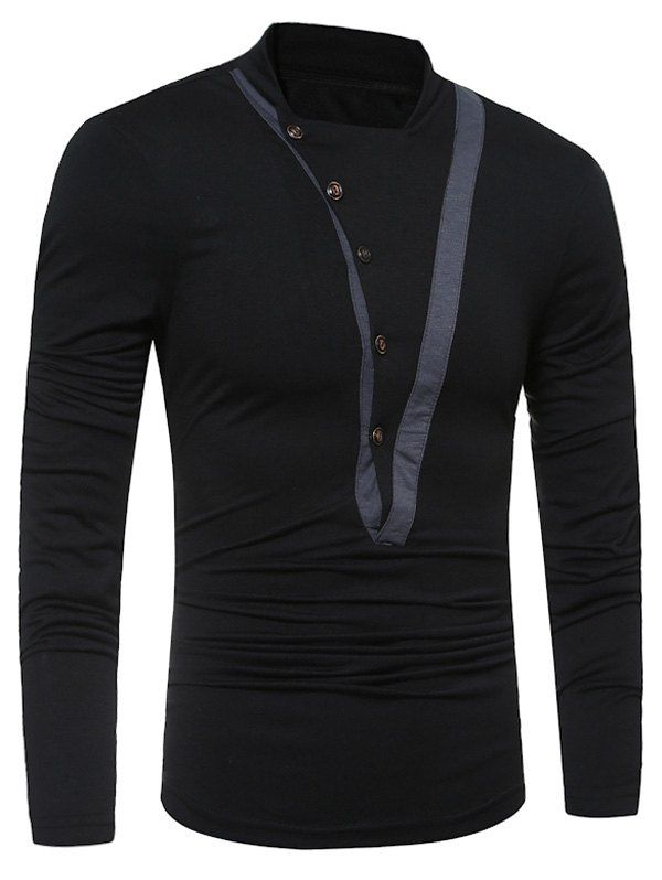 embellished black shirt