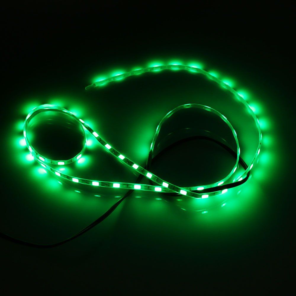 

5V SMD 5730 Waterproof USB 1M 60 LEDs Strip Light, Green