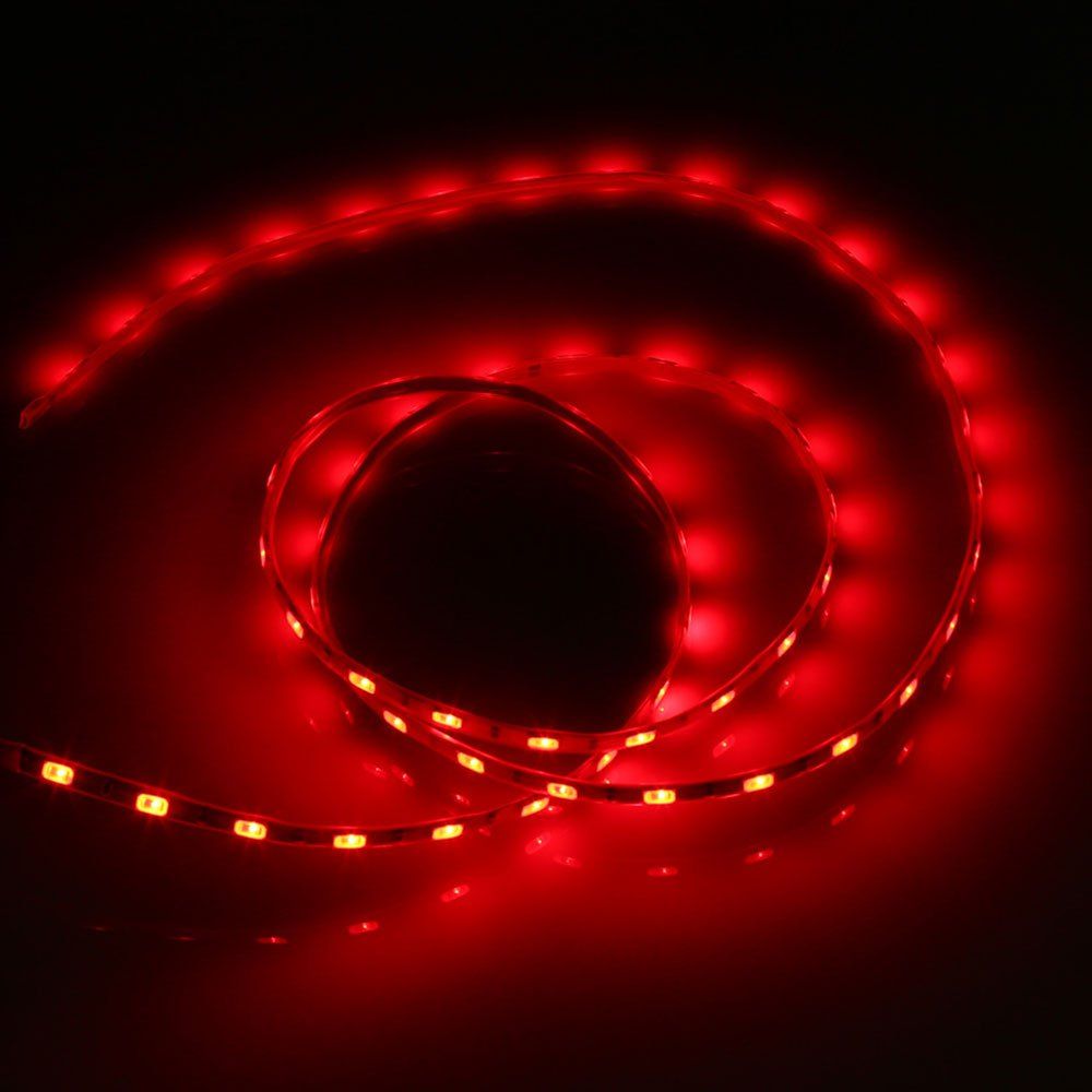 

5V SMD 5730 Waterproof USB 1M 60 LEDs Strip Light, Red