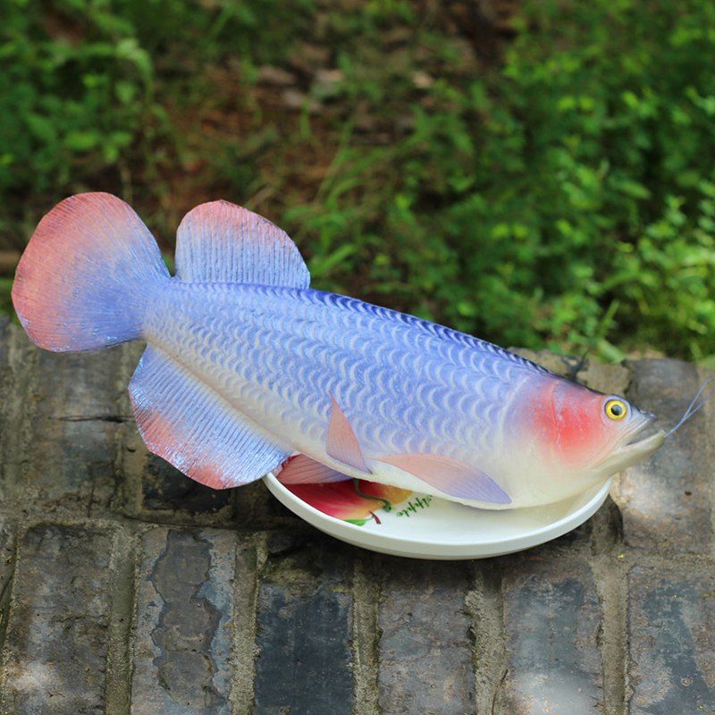 

Simulation Toy PU Arowana Model, Blue