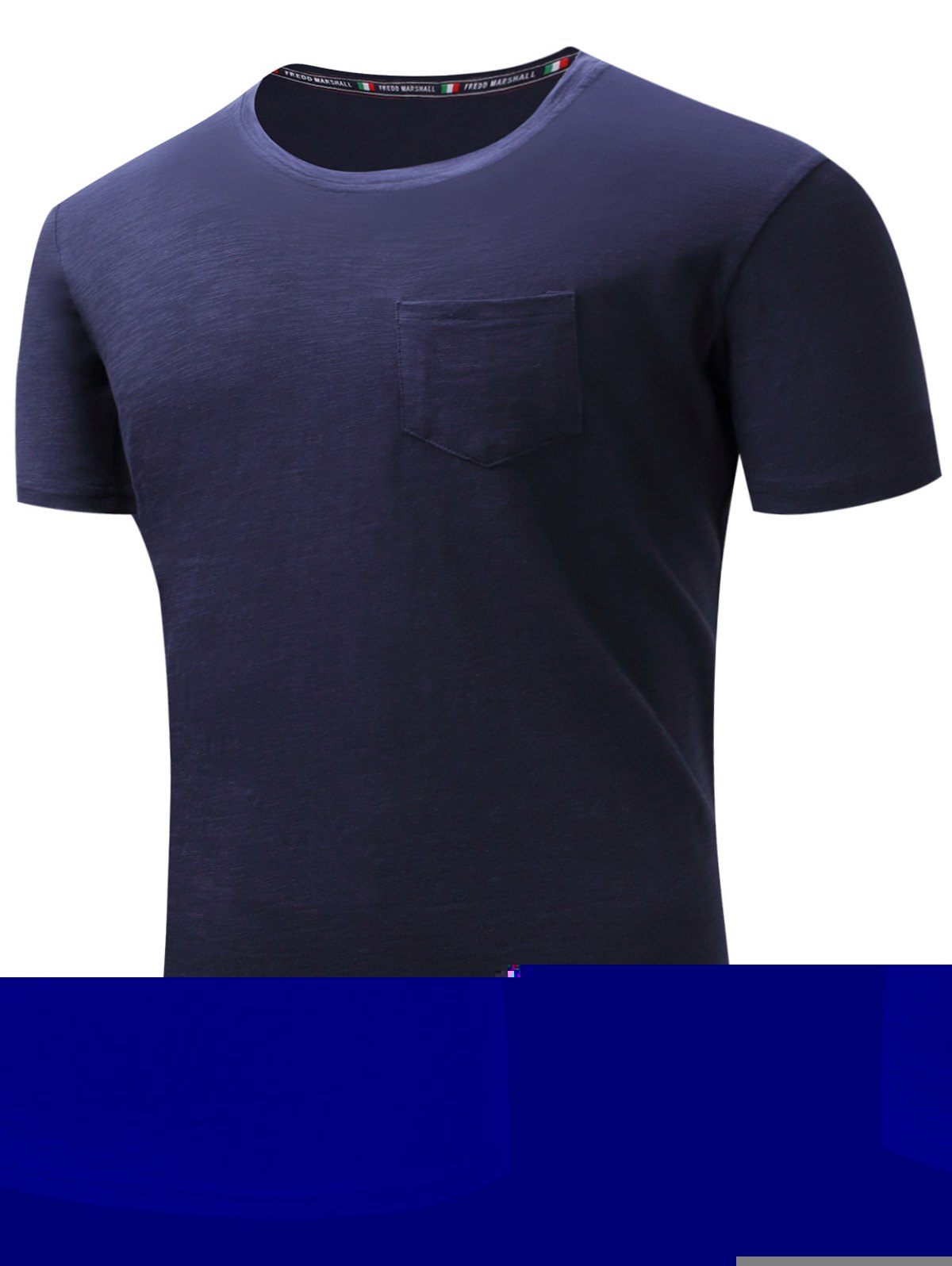 

Pocket Cotton Short Sleeve T-shirt, Royal