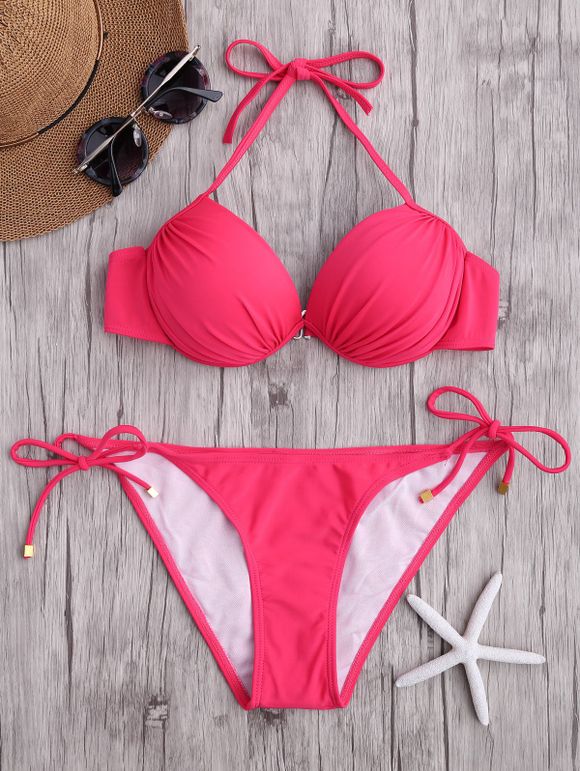 Ensemble bikini push-up - Rouge S