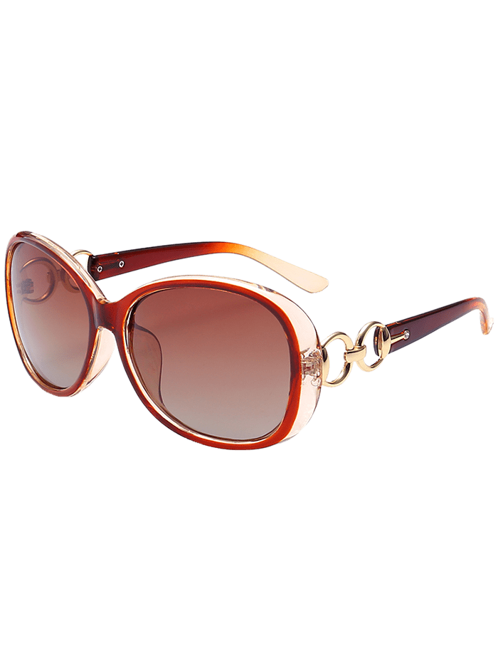 2018 Polarized UV Protection Sunglasses TEA COLORED In Women's ...