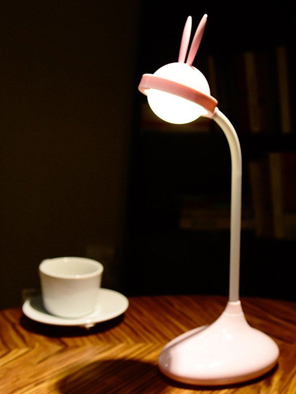 17 Off 2020 Rabbit Rechargeable Led Touch Table Lamp In Pink