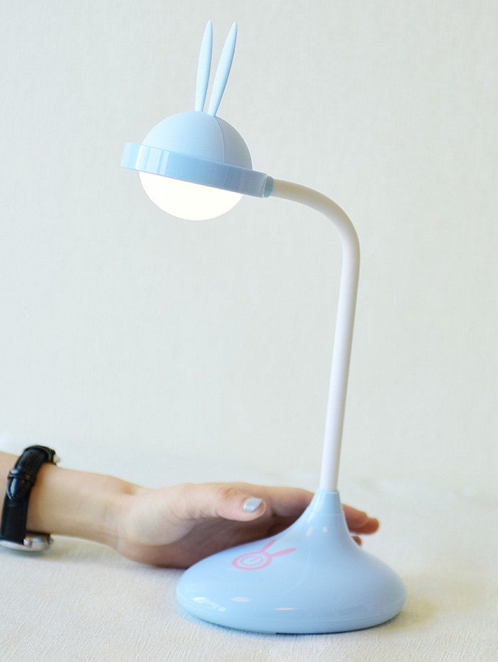 

Rabbit Rechargeable LED Touch Table Lamp, Blue