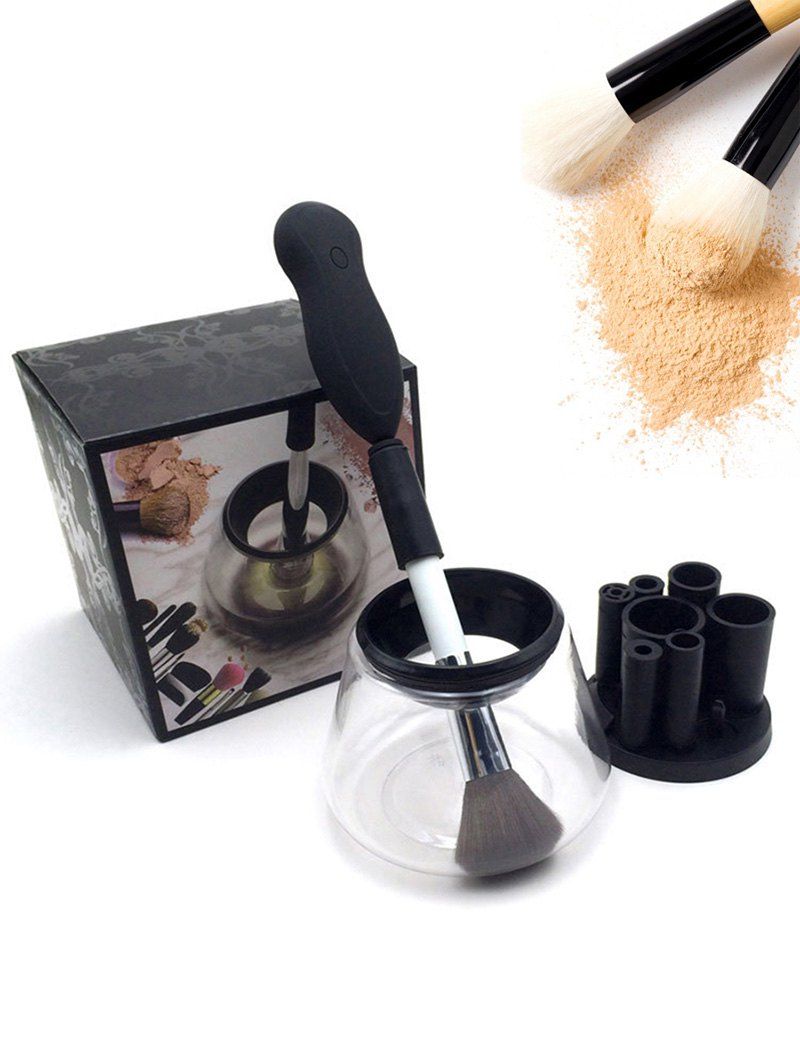 

Makeup Brush Electric Rotary Cleaning Tool, Black
