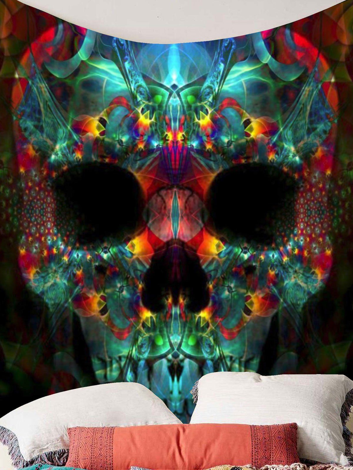 DressLily.com: Photo Gallery - Halloween Skull Wall Art Tapestry