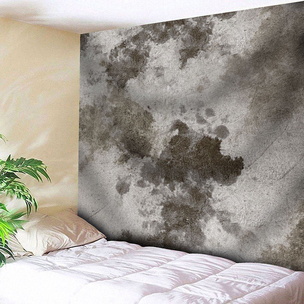 

Mottled Wall Printed Tapestry Microfiber Wall Hanging, Gray