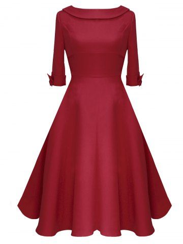 2018 Red Vintage Dresses Online Store. Best Red Vintage Dresses For ...