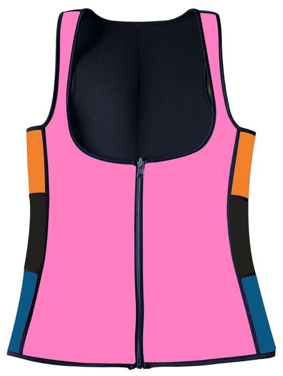 Blouson de corset en néoprène Underbust de couleur - Papaye L