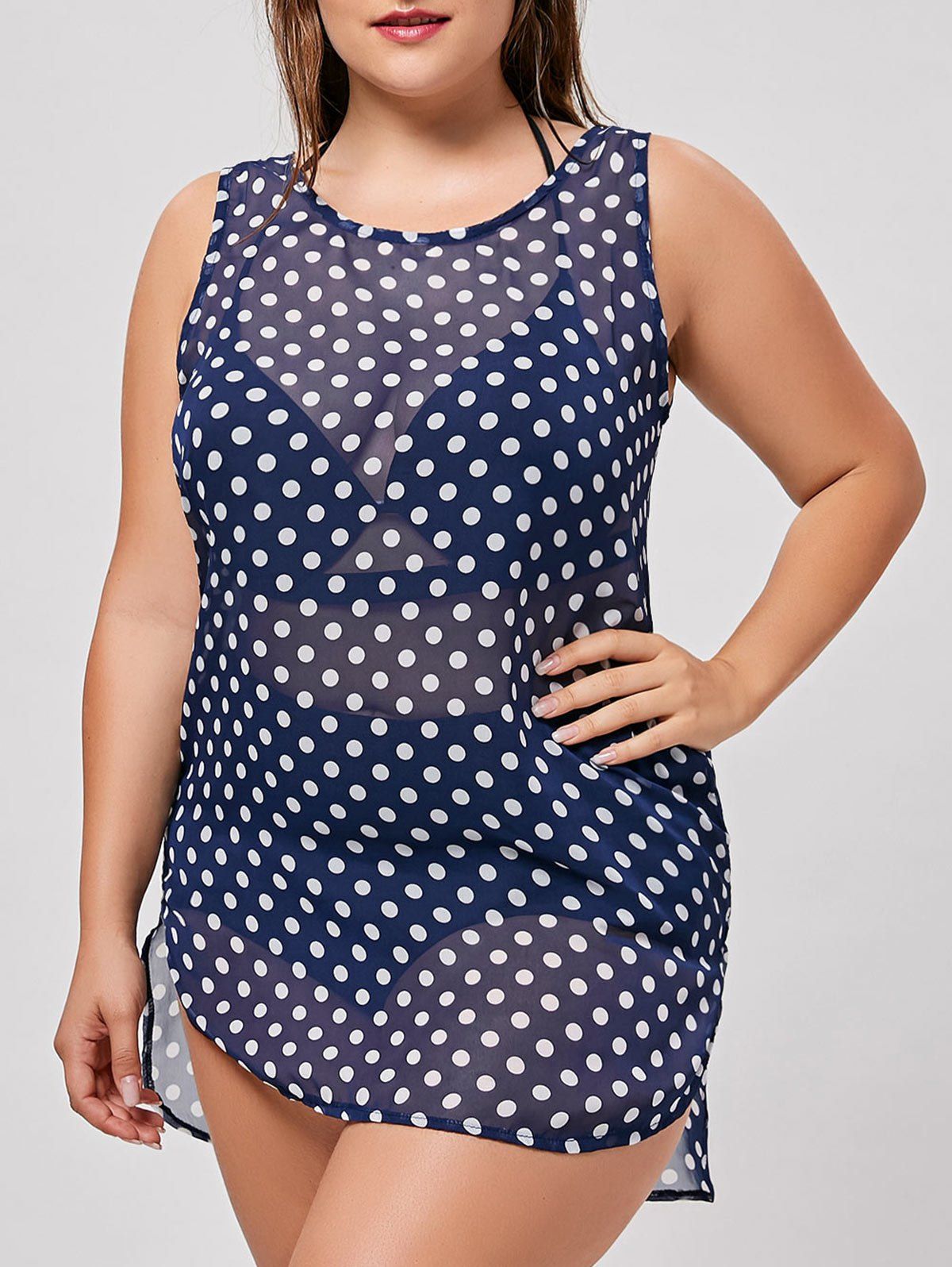 polka dots plus size
