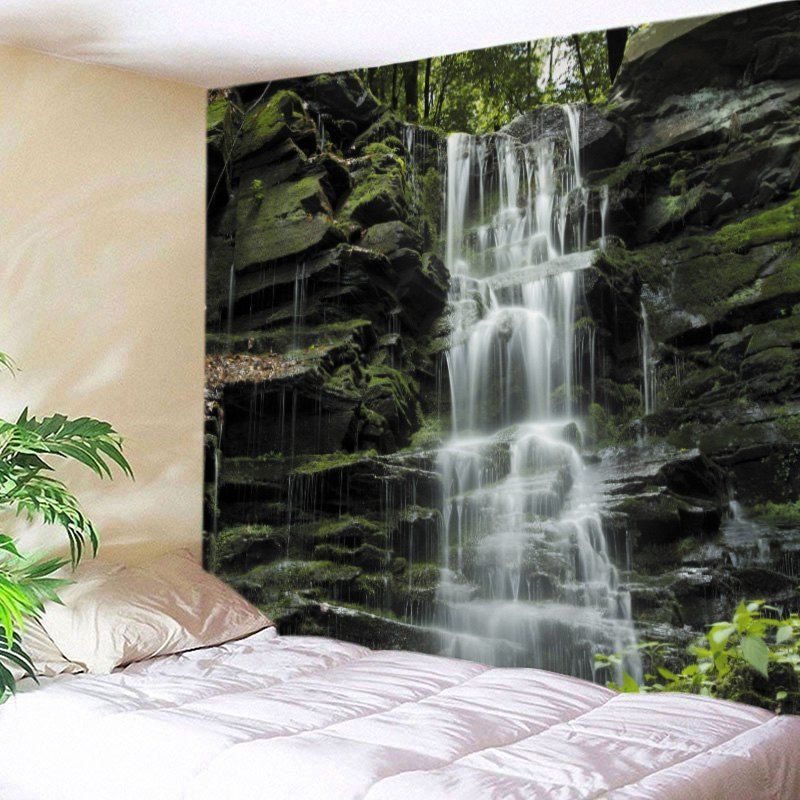 

Stone Falls Print Tapestry Wall Hanging Art, Colormix