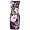 Robe à imprimé floral à mini crayon - Floral XL
