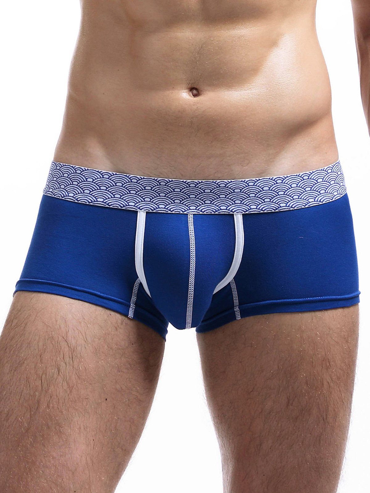 

U Pouch Facial Makeup Print Trunk, Blue