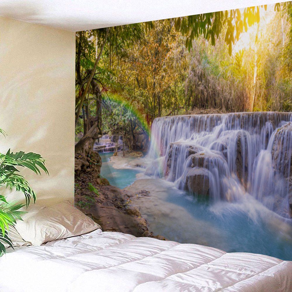 

Nature Scenic Print Wall Decorative Tapestry, Colormix