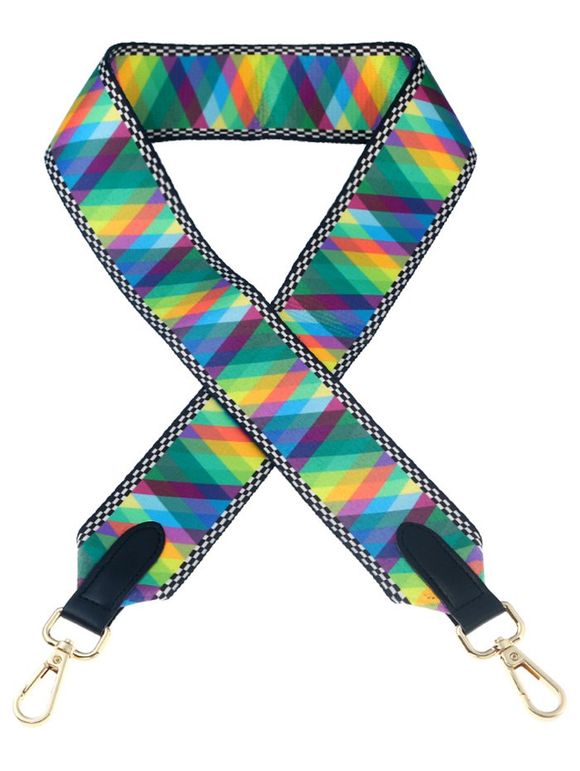 Accessoire géométrique pour sac bandoulière - multicolore 