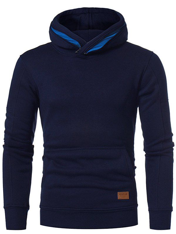 2018 zipper hooded fleece applique pullover hoodie 2018 zipper hooded fleece applique pullover hoodie