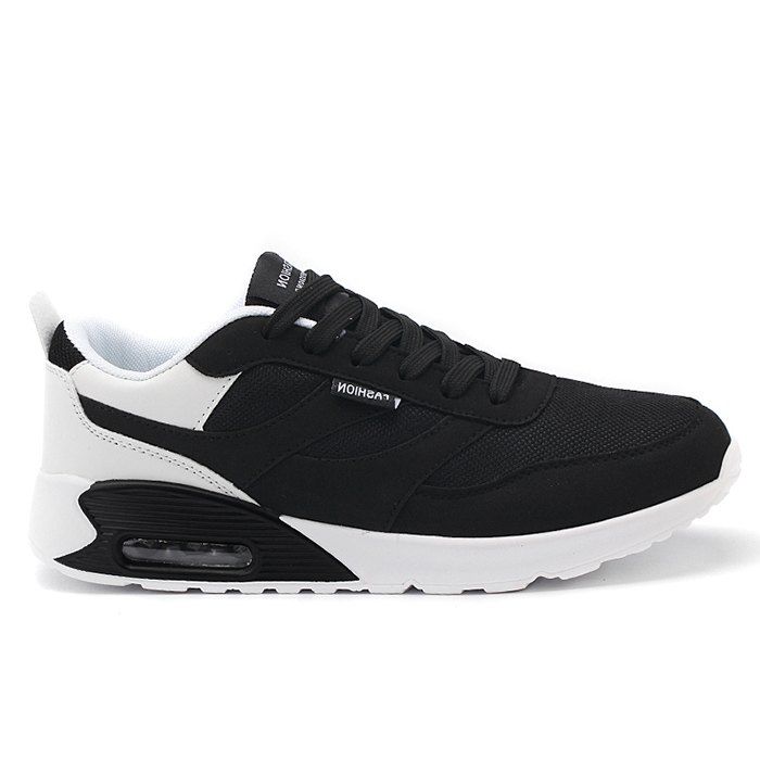 

Casual Mesh Breathable Jogging Athletic Sneakers, Black