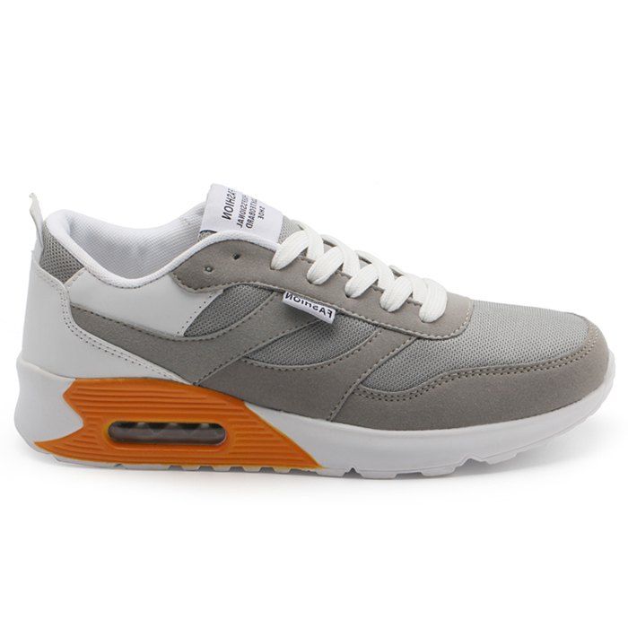 

Casual Mesh Breathable Jogging Athletic Sneakers, Gray