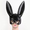 Halloween Party Rabbit Ears Mask - BLACK 