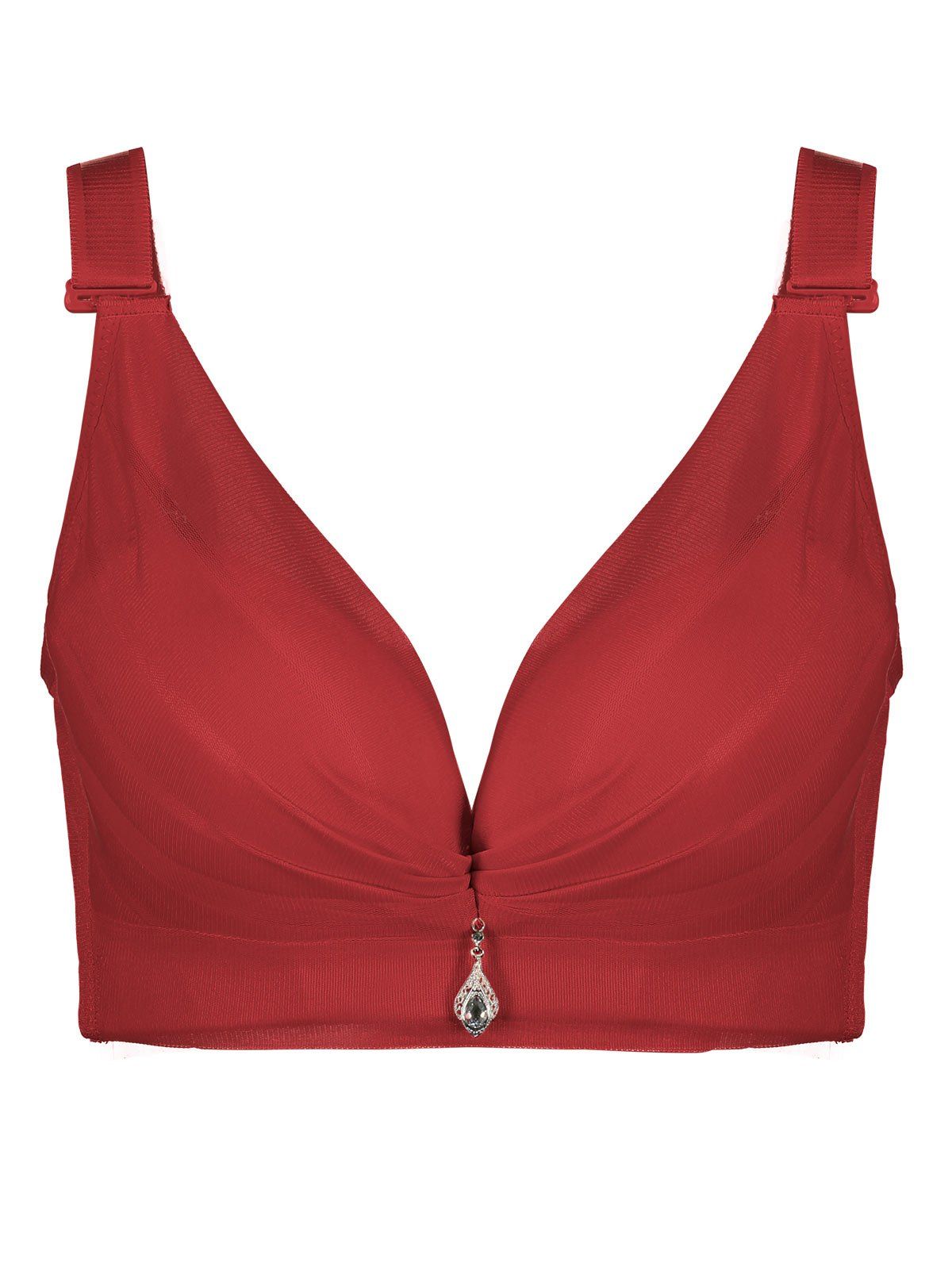 41-off-2021-plus-size-padded-wirefree-ruched-bra-in-red-dresslily