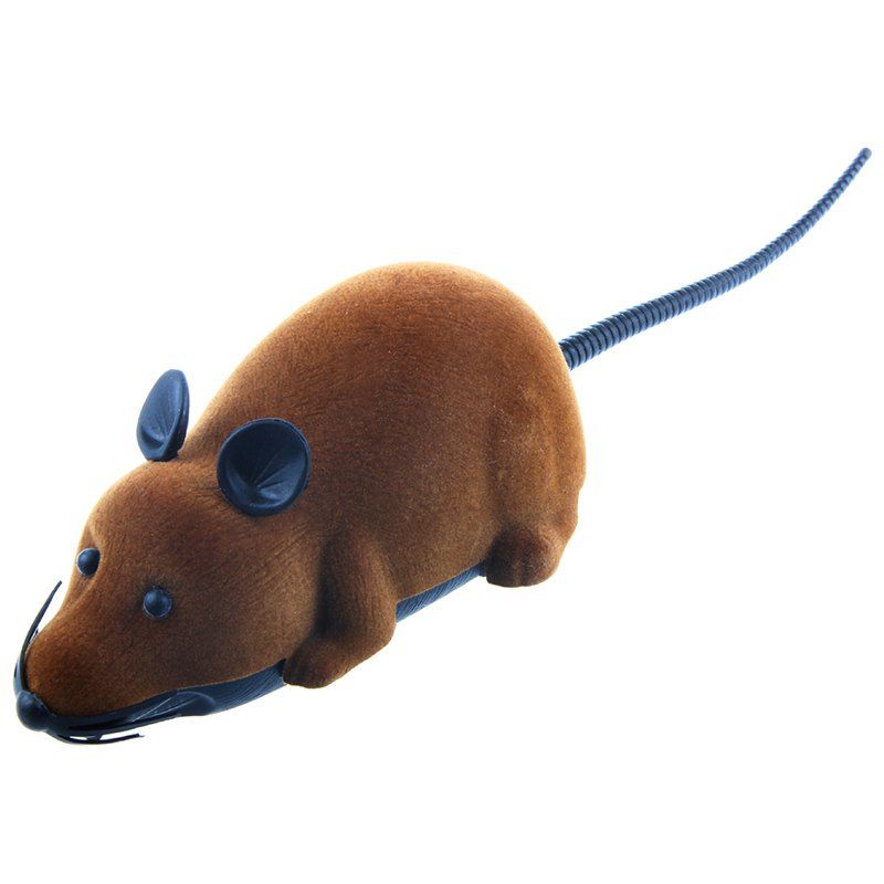 

Wireless Electronic Remote Control Mouse Toy, Brown