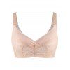 Soutien-Gorge Non Rembourré et Sans Armatures Motif Cachemire Grande-Taille - Complexion 105C