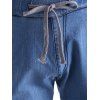 Jeans de jogging à cordon élastique - Bleu clair 32