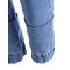 Jeans de jogging à cordon élastique - Bleu clair 38