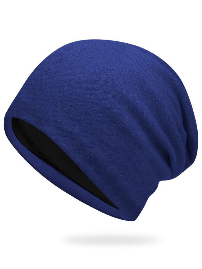 

Fashion Knit Hat for Autumn and Winter, Color blue