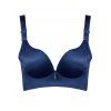 Soutien-Gorge Sans Couture Réglable Grande-Taille - Bleu 3XL