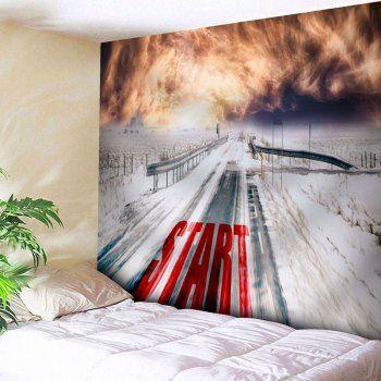 

Wall Hanging Snowscape Tapestry, Colormix