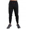 Drawstring Casual Sports Jogger Pantalons - Noir S