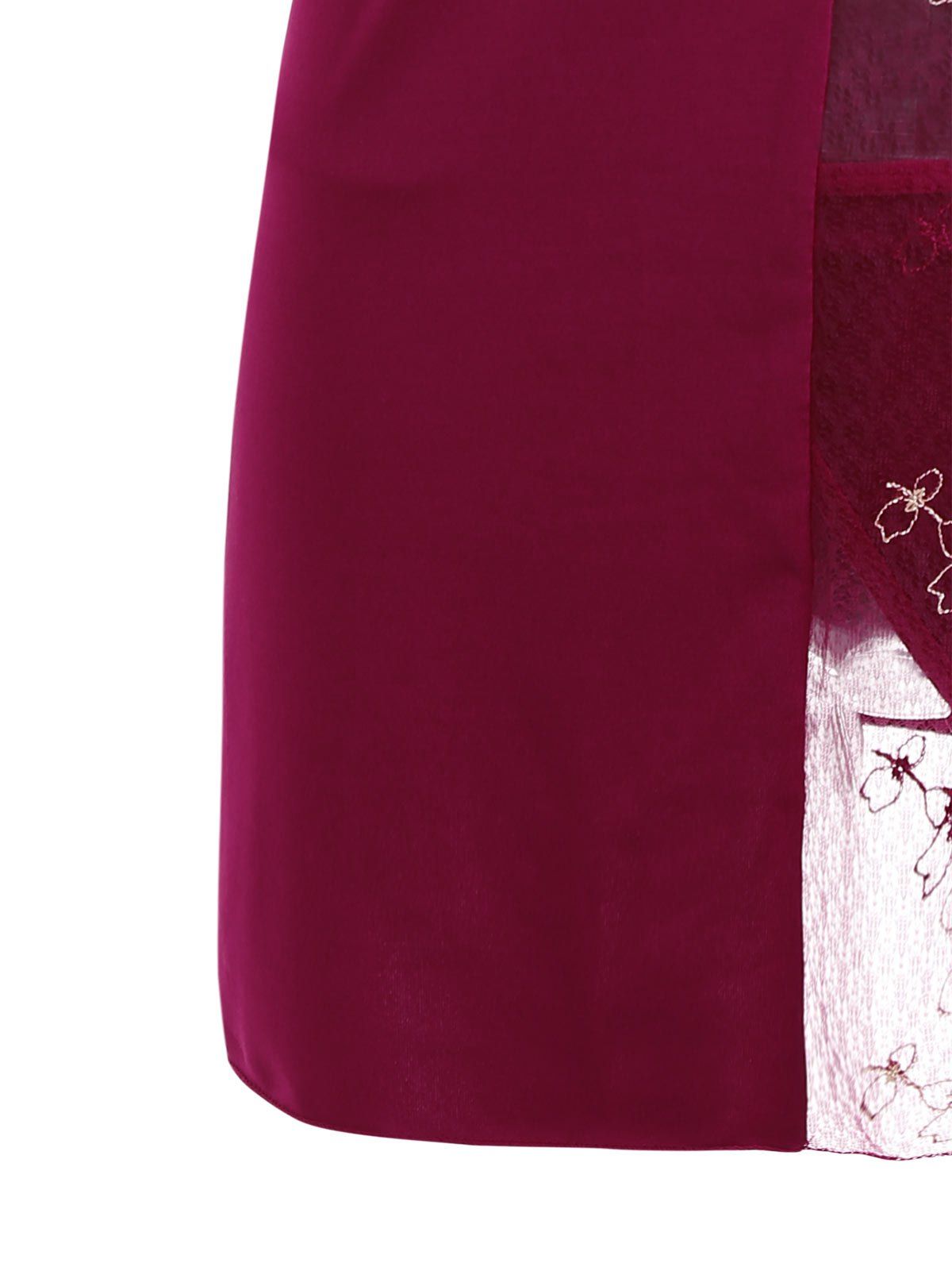 DressLily.com: Photo Gallery - Underwire Embroidered Slip Dress