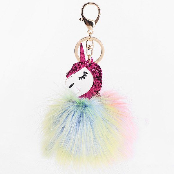 fuzzy unicorn ball