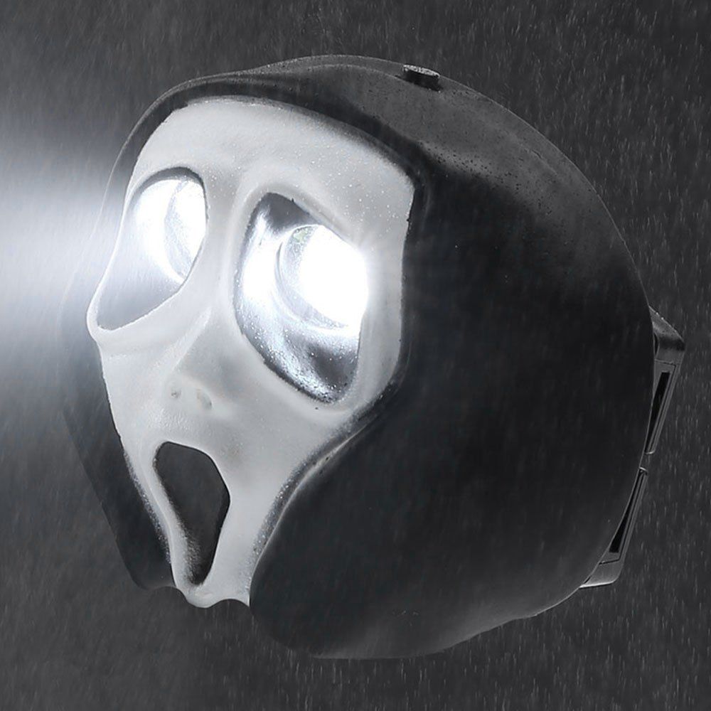 

Skull Shape Cycling LED Headlamp, Black