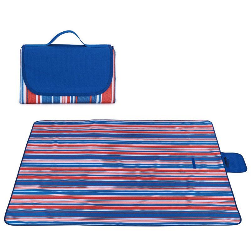 

Outdoor Camping Beach Waterproof Oxford Picnic Blanket, Bright red