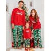 Ensemble Pyjama de Noël Imprimé pour La Famille - Rouge DAD 2XL