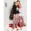Pyjama de Noël à Motif pour La Famille - Rouge MOM M