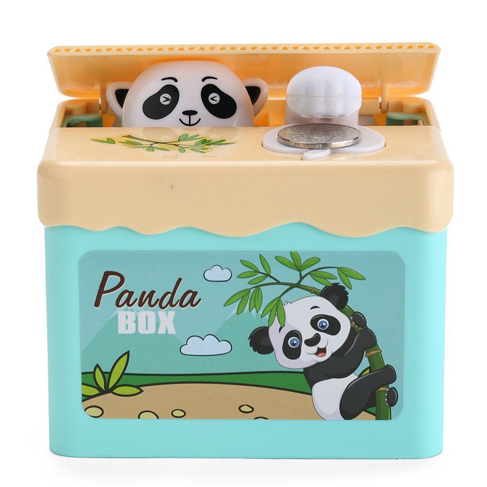 

Panda Shape Automatic Stole Coin Cartoon Money Box, Colorful