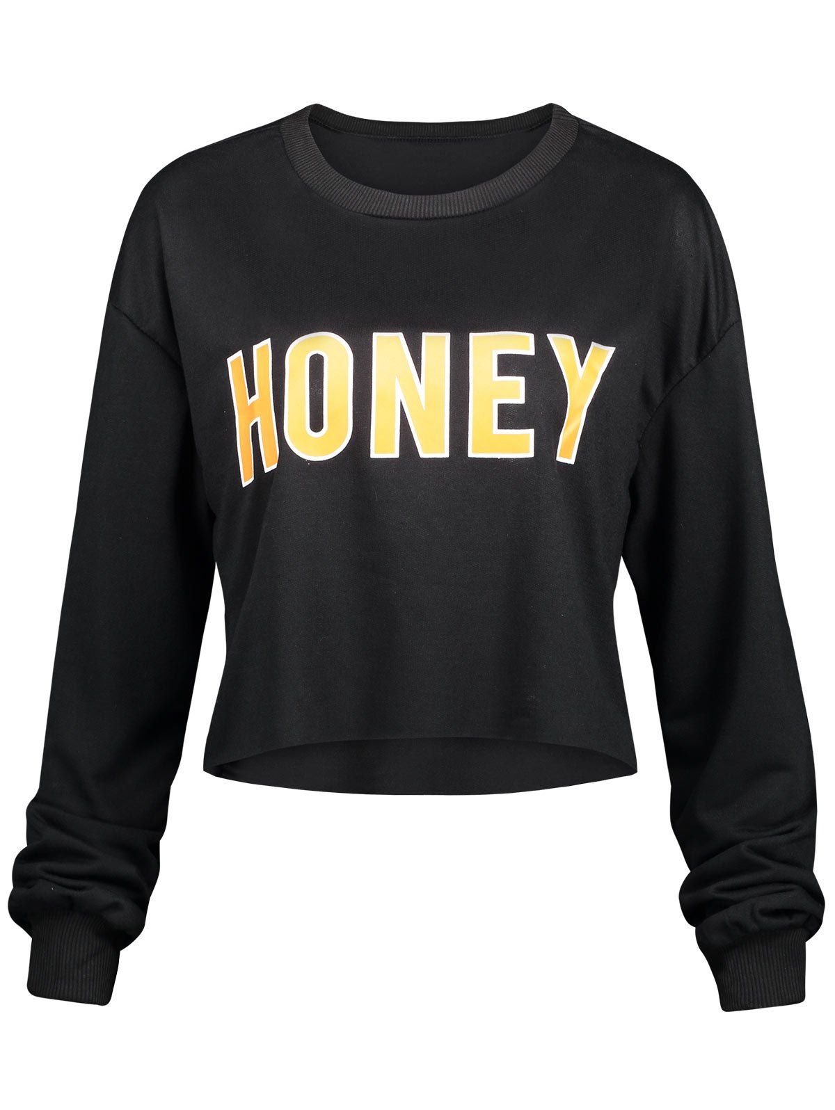 

Honey Short Sweatshirt, Black