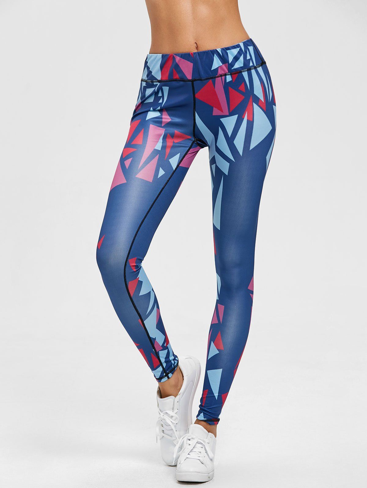 

Geometric Print Leggings, Floral