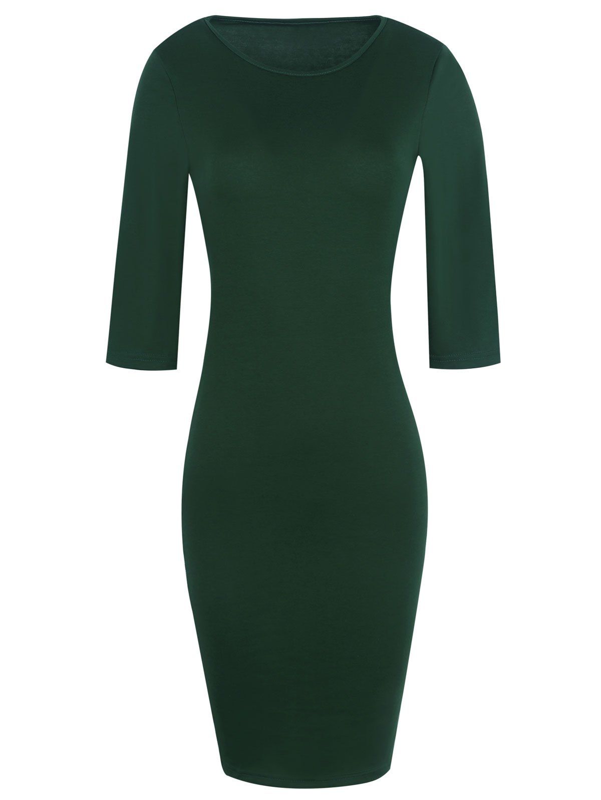 

Fitted Bodycon Dress, Green