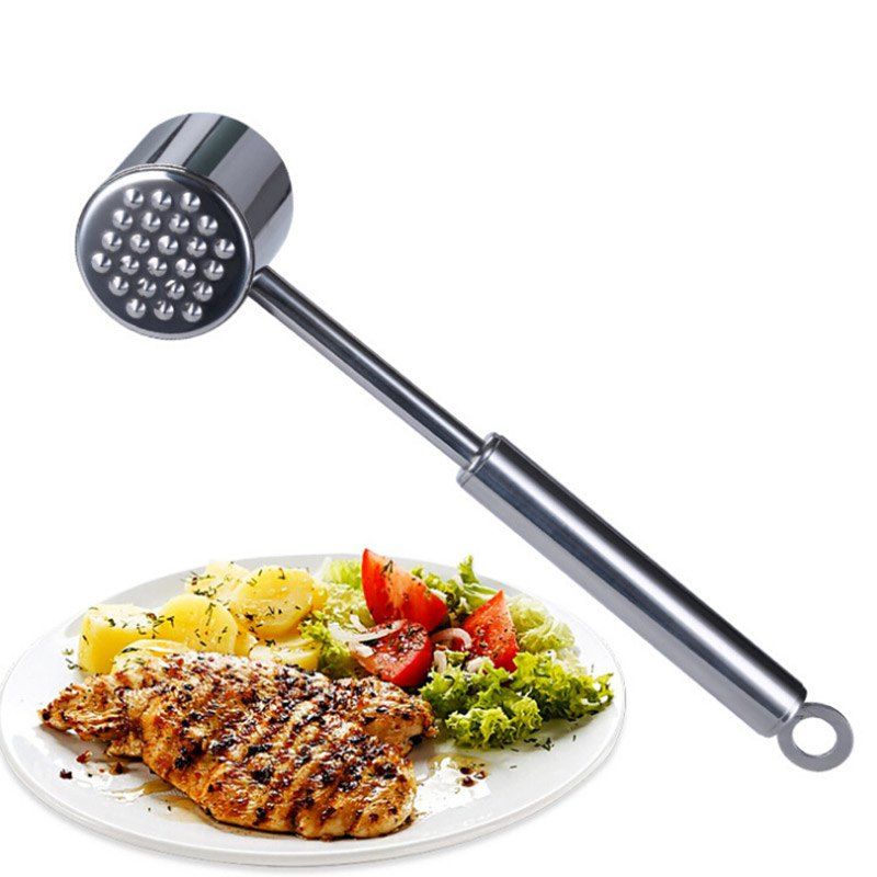 

Stainless Steel Double-Sided Meat Mallet Tool