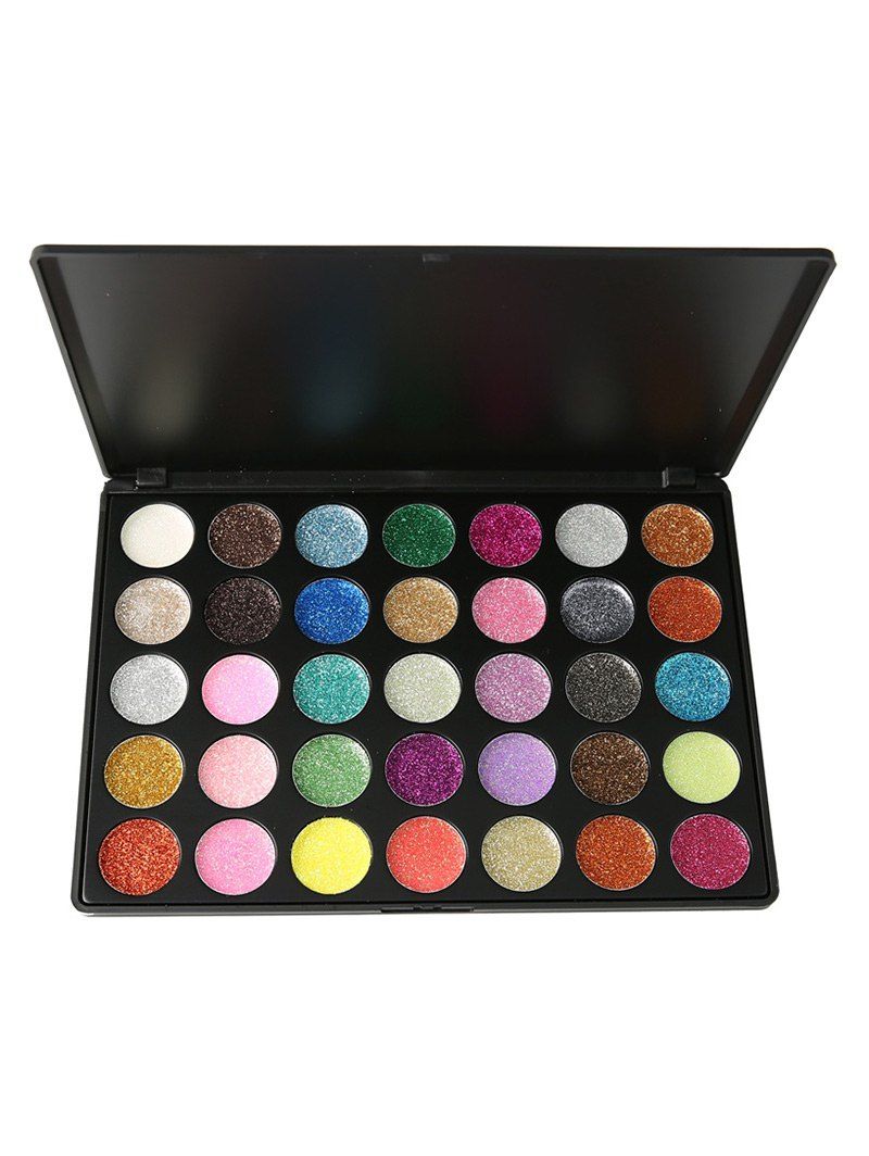 

Professional 35 Colors Highly Pigmented Eyeshadow Palette, Multi