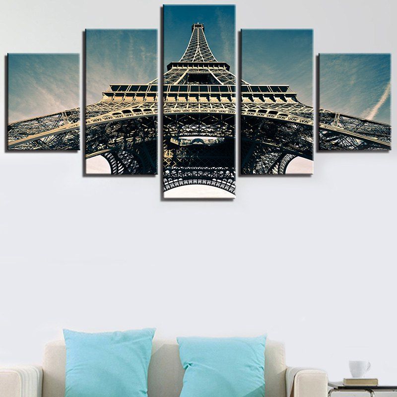 

Eiffel Tower Canvas Paintings, Gray